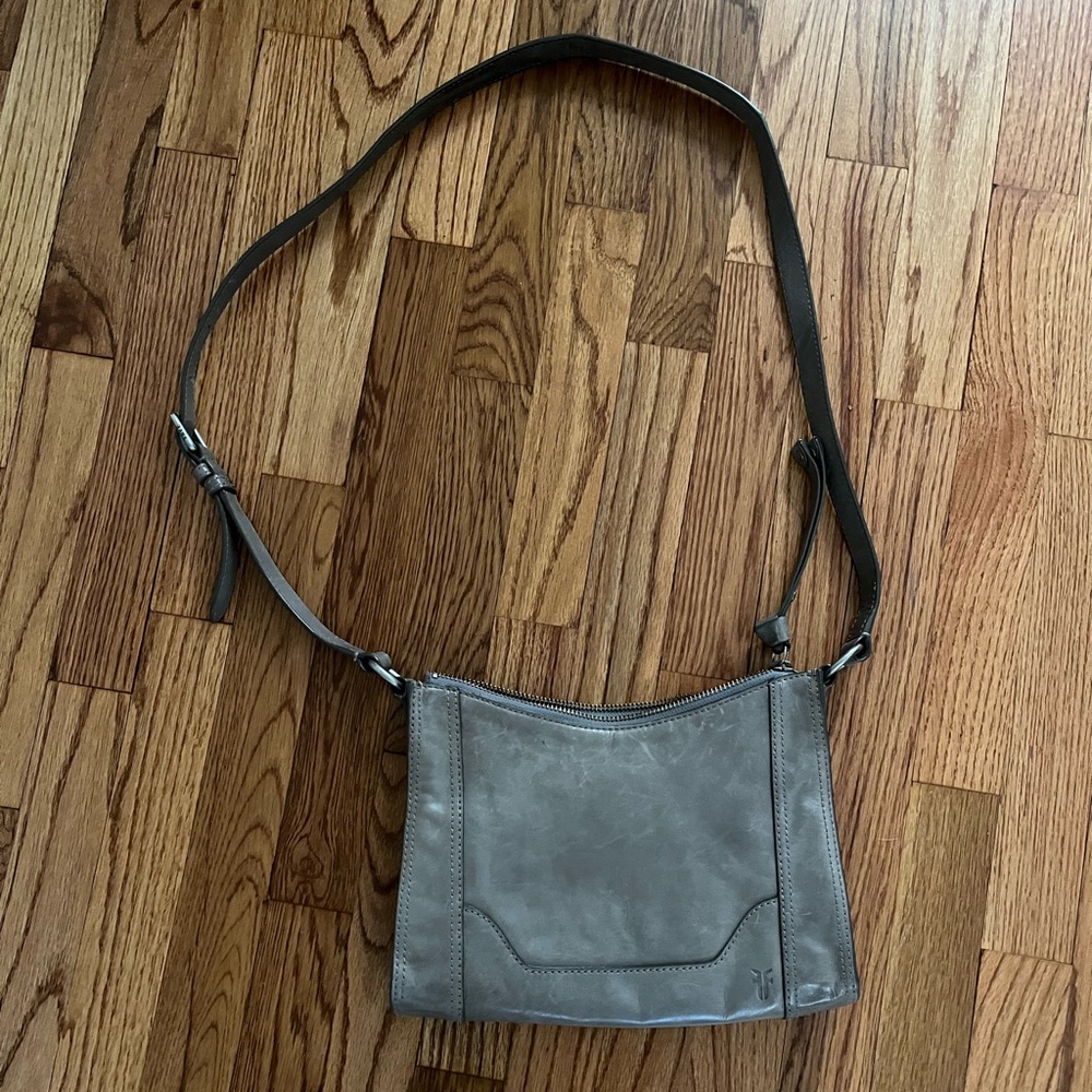 FRYE grey cross body bag